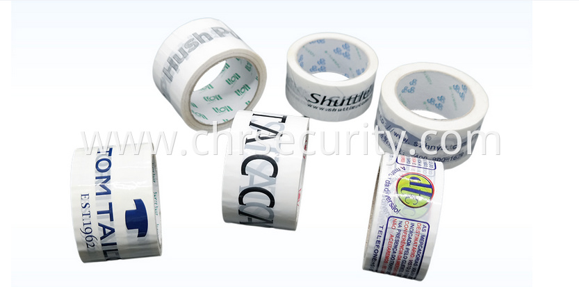 Printed colorful packing adhesive tape